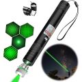 High Power Laser Light - Green Laser Pointer with Rechargeable Battery,  Long Range Green Laser Light, Outdoor Laser Torch, Presentation, Stargazing, Hiking Light. 