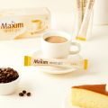 Maxim White Gold Instant Coffee Mix, 10 Sticks Made in Korea. 