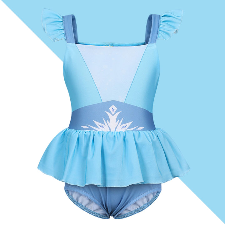 Girls%20Summer%20Swimming%20Baby%20Kids%20One-Piece%20Bathing%20Princess%20Elsa%20Bikini%20Suit%20Swimwear%20Swimsuit%20Children%20Princess%20Costume%202-10Yrs%20-%20Image%202