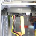 2.5 inch to 3.5 inch Mounting Bracket Hard Drive Adapter SSD HDD Holder Metal Mounting Adapter for PC Hard Drive Enclosure. 