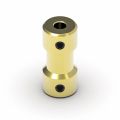 D9L20/3.17mm/5mm/Brass Flexible Motor Shaft Coupling Coupler Motor Transmission Connector. 