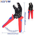Non-insulated Open Barrel Crimping Tool SN-58B 23-16 AWG /0.25-1.5mm², Dupont Molex JST TE Terminals & EPC PCIE SATA Pins. 