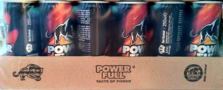 Powerfull energy drink ( Pack of 24 cans)