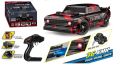 1:18 Scale RC Racing Car 2.4GHz 4WD High Speed 36KM/H Remote Control Drift Car with 7.4V 1200mAh Li-ion Battery – Black & Red. 