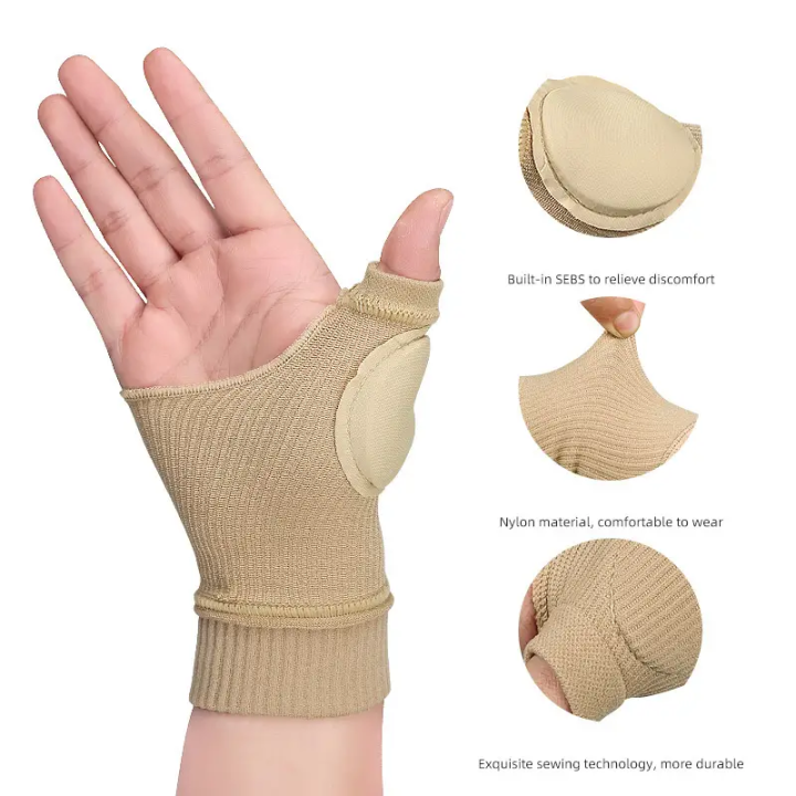1Pair%20Wrist%20Thumb%20Compression%20Arthritis%20Gloves,%20Breathable%20Wrist%20Support%20Brace%20Wrist%20Sleeve%20With%20Gel%20Thumb%20Injury%20Pads%20-%20Image%206