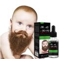 Natural Beard & Hair Growth Oil – Mustache Enhancer & Hair Loss Treatment Serum | 100% Herbal Formula for Men. 