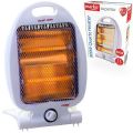 Infrared Heater, Electric Infrared Heater with 2 Power Levels, Tilt Protection, Overheating Protection, Ideal for Living Room, Bedroom, Office (White) Space Heater 400 Watt / 800 Watt. 