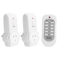 433.92MHz Smart Socket 240V 50Hz 10A Wireless Remote Control On/Off Wireless Remote Control Socket Portable for Light Lamp.