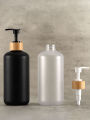 500ml Bathroom Soap Dispensers Refillable Lotion Shampoo Shower Gel Holder Portable Travel Dispenser Empty Bath Pump Bottle. 