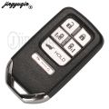 jingyuqin 2/3/4/6 Buttons Remote Smart Key Shell Fob For Honda City Jazz XRV Venzel HRV Key Case Uncut Blade Replacement. 