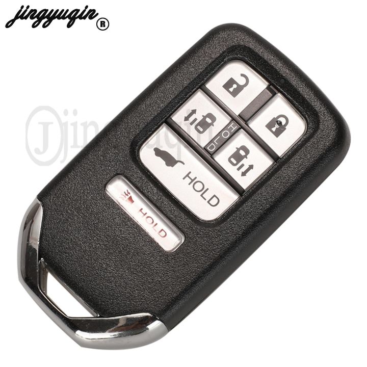 jingyuqin%202/3/4/6%20Buttons%20Remote%20Smart%20Key%20Shell%20Fob%20For%20Honda%20City%20Jazz%20XRV%20Venzel%20HRV%20Key%20Case%20Uncut%20Blade%20Replacement%20-%20Image%202