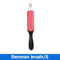 9-Row Detangling Hair Brush Detangler Hairbrush Scalp Massager Straight Wet Comb for Women Men Salon Curly hair brush. 