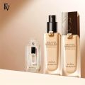 FV Edelweiss Liquid Refreshing Essence FVINA Foundation Skin Care Dry Oil Skin Long-lasting Base Makeup Moisturizing Cosmetic For Womens and Girls. 