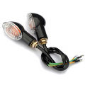 1PC 12V 10W Universal Motorcycle Turn Signal Lights Off-Road Vehicle Halogen Blinker Indicators LED Flasher Amber Lamps. 