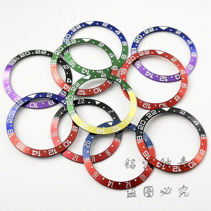 38mm%20Black%20Blue%20Red%20Yellow%20Green%20Purple%20Aluminum%20GMT%20Bezel%20Sloping%20Diving%20Watch%20Insert%20Watch%20Replace%20Watch%20Bezel%20Inserts%20Ring%20-%20Image%202