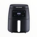 Morphy Richards Digital Air Fryer For Home|1500W With Digital Control|Dual Fan Technology|Adjustable Time & Temperature Control|Voltage Fluctuation Protection| By Brand|Black, 5 liter. 