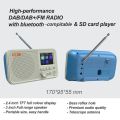 C10 Radio Portable Radio LCD Screen Alarm Clock DAB DAB+ FM Bluetooth-compatible Broadcasting Radio Supports TF Card MP3 Player. 