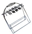 29 Piece Stainless Steel Cutlery Set Stand. 