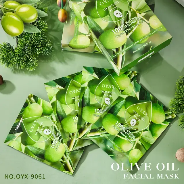 10%20Pcs%20Oyax%20Olive%20Oil%20Face%20Mask%20100%25%20Natural%20Extracts%20Organic%20Plant%20Essence%20-%20Image%203