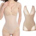 Women Postpartum Shapewear Tummy Suits Slimming Burn Fat Shapers Ladies Waist Control Full Body Shaper Waist Trainer Corset.
