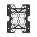Optical drive bit hard disk conversion rack 5.25" To 3.5" 2.5" Tray Bracket Mounting Cooling Fan HDD Adapter SSD Hard Drive.