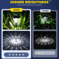 6/1PC Super Bright Solar Lights Outdoor Waterproof 10 Pack Solar Powered Pathway Garden Lights LED Landscape Lighting Decorative. 