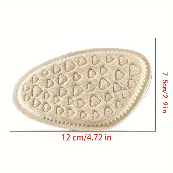 8%20pcs%20Soft%20Forefoot%20Pads%20For%20High-heeled%20Shoes,%20Non-slip%20Half%20Insoles,%20Comfortable%20Forefoot%20Cushions%20For%20Foot%20Care%20freshfeet%20-%20Image%202