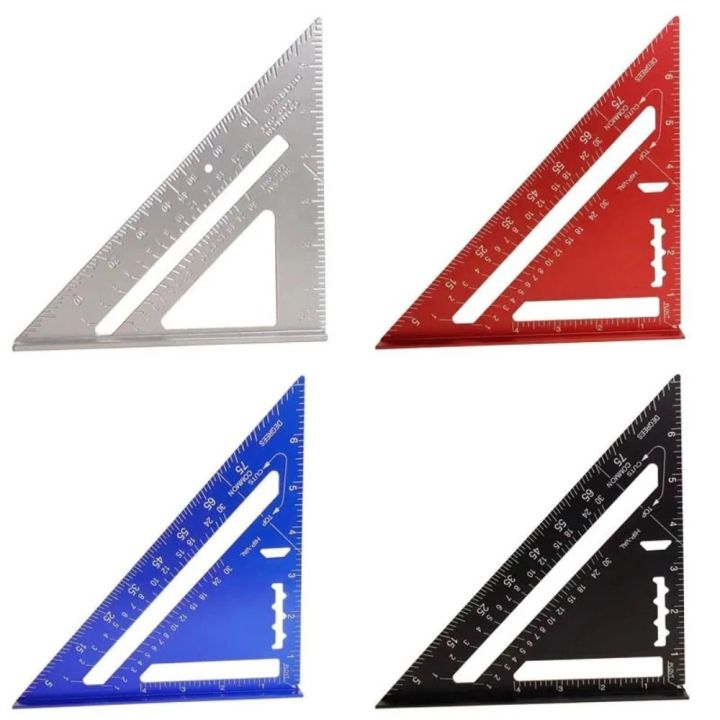 New%207Inch%20Triangle%20Ruler%20Measurement%20Tool%20Aluminium%20Alloy%20Carpenter%20Tools%20Inch%20Metric%20Angle%20Ruler%20Speed%20Square%20Woodworking%20Tools%20-%20Image%206
