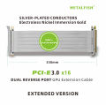 METALFISH PCIe5.0/4.0/3.0 x16 Riser Cable GPU Extension Wire for ITX Chassis Mini Compact Case RTX 5090/4090 & RX 7900 XTX. 