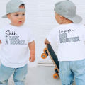 Big Brother T-Shirt I Have A Secret Promoted To Big Brother Pregnancy Announcement Going To Be A Big Brother Kids Tee Tops.