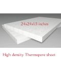 High density Thermopore sheet 24x24x1.5 inches. 