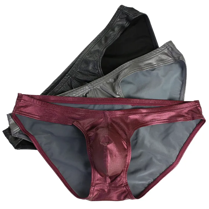 Male's%20Briefs%20Faux%20Leather%20Jockstrap%20Stretch%20Briefs%20Pouch%20Panties%20Underwear%20Low%20Waist%20Soft%20Male%20Underpants%20-%20Image%205