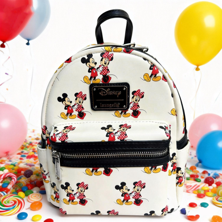 Loungefly%20Disney%20Mickey%20Mouse%20Ear%20Pu%20Leather%20Women's%20Backpack%20Castle%20Cosplay%20Leisure%20Travel%20Bag%20Mini%20Children's%20Schoolbag%20-%20Image%203