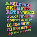 Alphabet Lore Magnetic Alphabet Letters EVA Refrigerator Stickers Toddlers Kids Learning Spelling Counting Educational Toys Gift. 