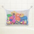 Baby Bathroom Mesh Bath Bag Kids Cartoon Basket Net Children's Games Network Waterproof Cloth Sand Toys Beach Storage Organizer. 