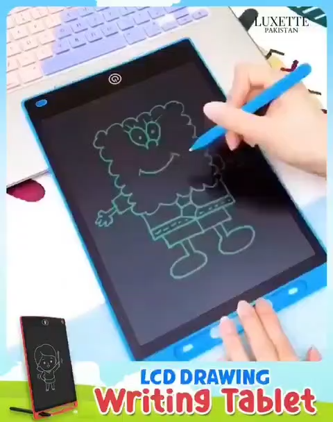 Portable Ewriter Lcd Writing Tablet Kids Drawing Tablet 12 inch LCD Drawing Pad Drawing ...
