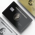 Pack Of Three AMEX Card Skins|Black+Platinum+Golden Amex Set|Custom ATM Skins for All bank Cards. 