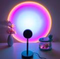 Sunset Lamp LED Sunset Projection Lamp 180 Degree Rotation Adjustable Height Night Rainbow Light USB Projector Golden Hour Artistic Sunlight Lamp Home Living Room Décor for Photography. 