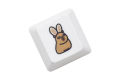 Cute Capybara Keycap Meme Keycap Dye Subbed keycaps for mx stem Gaming Mechanical Keyboards White Shui tun OEM Profile. 