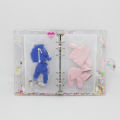 Doll Storage Bag Storage Book Dust Bag Transparent OB11 Doll Clothing Storage Book Doll Clothes Organizer Box. 