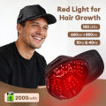 100PCS Red Light Hair Growth Cap Near Infrared LED Hair Growth Helmet for Hair Regrowth Anti Hair Loss Relax Scalp Hair Care Hat. 