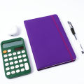 A5/A6 Business Strap PU Notebook Student Stationery Notepad 80 Sheets/160 Page Hand Account Book Sub Hand Account Book. 