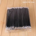 100Pcs 11mm Wide Plastic Drinking Straws BPA Free Disposable Reusable for Boba Milkshake Smoothie Slushie Juice Bubble Tea Straw. 