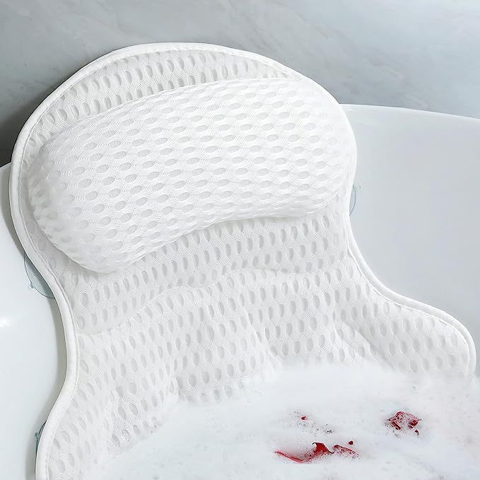 Bath%20Pillow%20Bathtub%20Pillow,%20Luxury%20Bath%20Pillows%20for%20Tub%20Neck%20and%20Back%20Support,%20Bath%20Tub%20Pillow%20Headrest%20with%20Soft%204D%20Mesh%20-%20Image%203