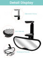 Forward Facing Baby Car Mirror - Clip On Car Mirror for Baby, 100% Shatterproof & Shakeproof, Newborn Essentials.