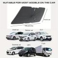 Retractable Anti Uv Protection Car Umbrella Foldable Front Window Windshield Sun Shade Sunshade for Car.