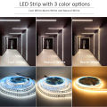 DC 24V Running Water Flowing Led Strip Light SMD2835 5M 10M 15M 20M Horse Race Tape Lamp with SP636E BanlanX App 2.4G Controller. 