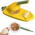 2 in 1 magic cake maker -2 in1 dumpling maker diy kit wrapper presser manual Labor-machine kitchen gadgets mini size. 