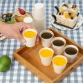 50/100PCS Disposable Small Paper Cups Thickened Durable Disposable Mini Paper Cups Coffee Candy Supermarket Tasting Party. 