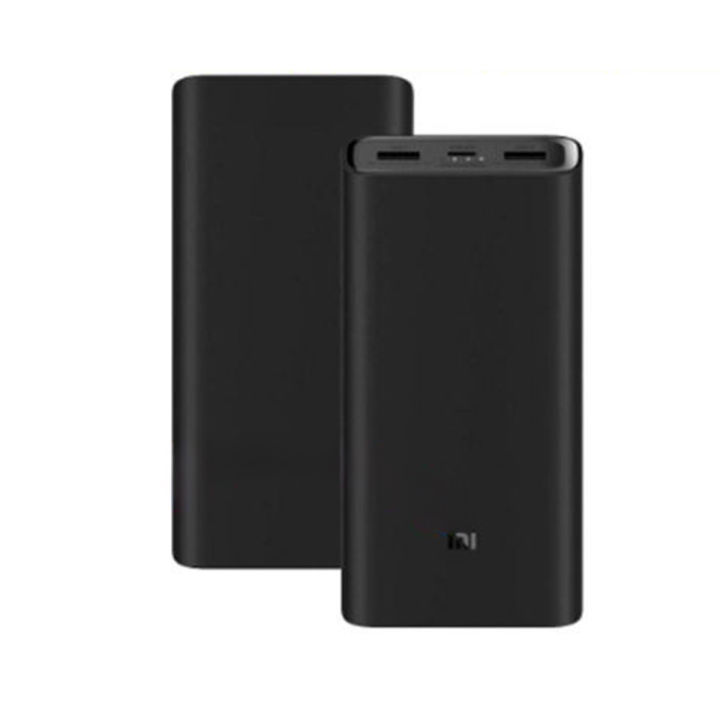 Mi Power Bank 3 Pro 20000mAh 50W Max Output with Type C and Dual USB Ports Black or White